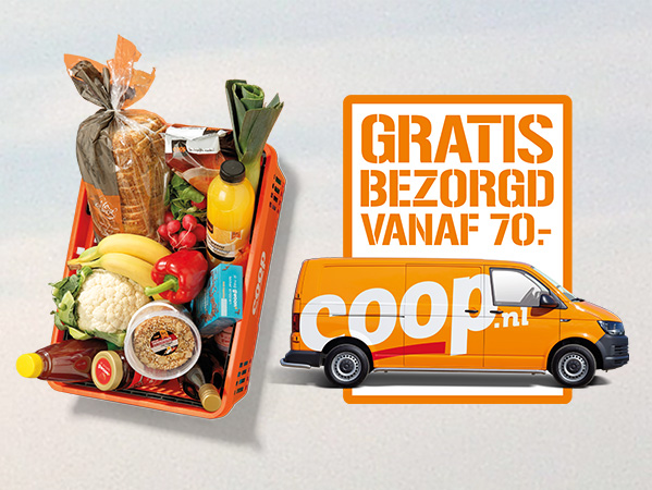 Gratis bezorgd vanaf 70,- | Boodschappen doen