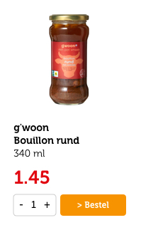 g'woon Bouillon rund