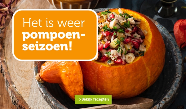 Het is weer pompoenseizoen! | Bekijk recepten