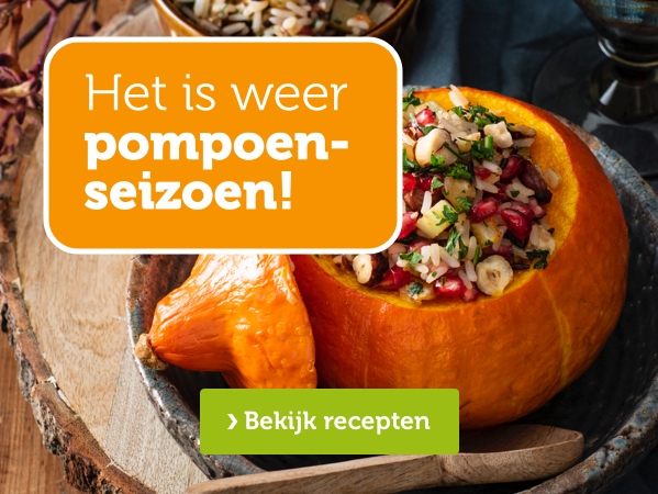 Het is weer pompoenseizoen! | Bekijk recepten