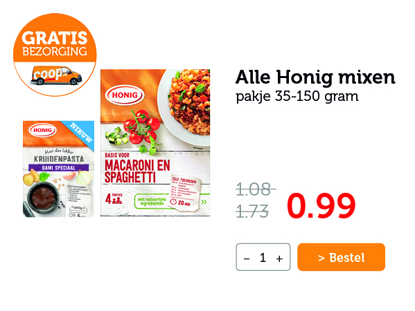 GRATIS BEZORGING | Alle Honig mixen