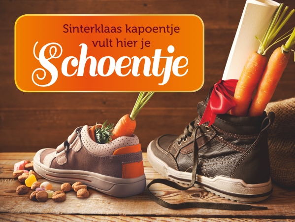 Sinterklaas kapoentje vult hier je Schoentje