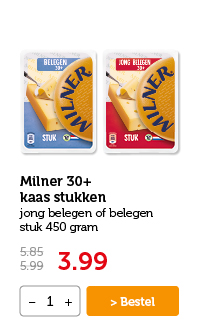 Milner 30+ kaas stukken