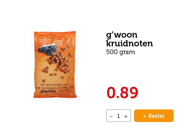 g'woon kruidnoten