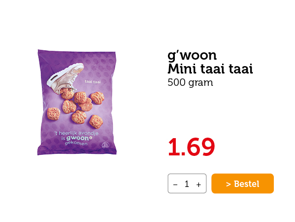 g'woon Mini taai taai