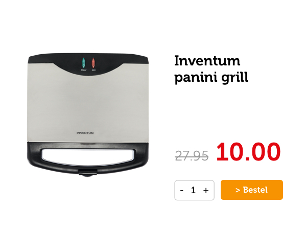 Inventum panini grill