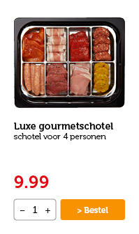 Luxe gourmetschotel