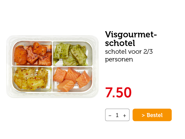 Visgourmetschotel