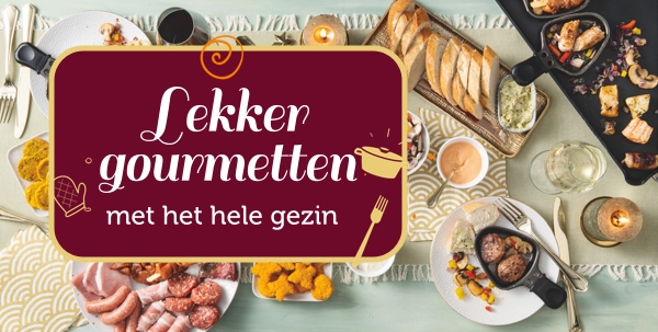 Lekker gourmetten met het hele gezin