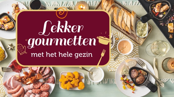 Lekker gourmetten met het hele gezin