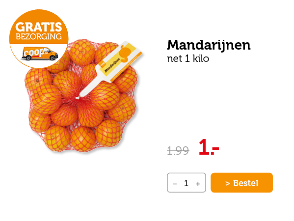 GRATIS BEZORGING | Mandarijnen