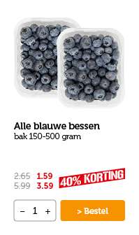 Alle blauwe bessen