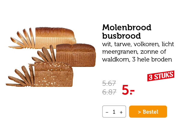 Molenbrood busbrood