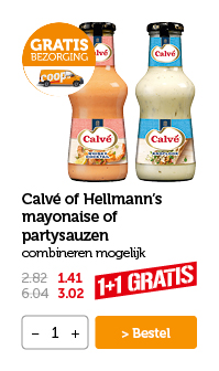 Calvé of Hellmann's mayonaise of partysauzen