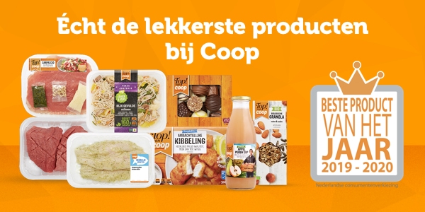 Écht de lekkerste producten bij Coop | Beste product van het jaar 2019-2020