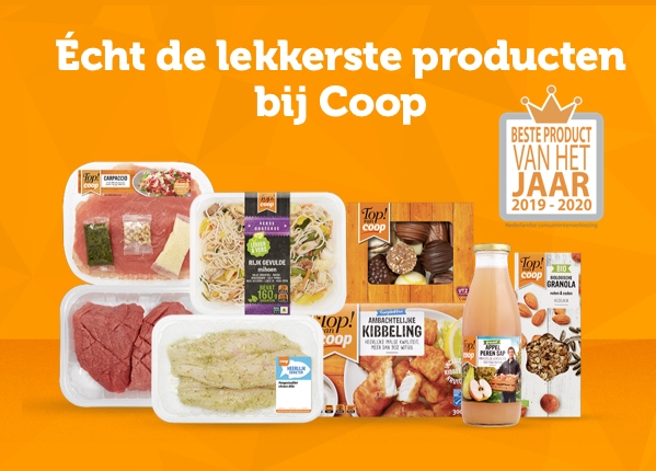 Écht de lekkerste producten bij Coop | Beste product van het jaar 2019-2020