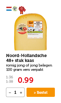 Noord-Hollandsche 48+ stuk kaas