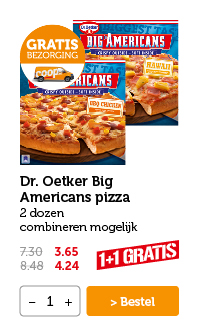 Dr. Oetker Big Americans pizza