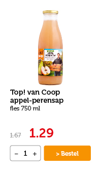 Top! van Coop appel-perensap