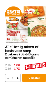 Alle Honig mixen of basis voor soep