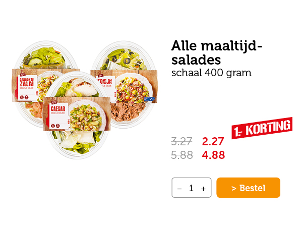 Alle maaltijdsalades