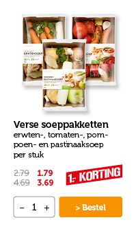 Verse soeppakketten