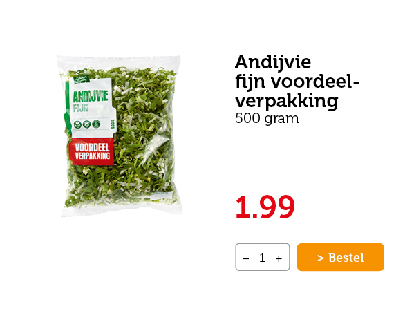 Andijvie fijn voordeelverpakking