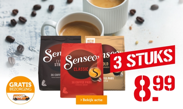 Senseo | 3 STUKS | 8.99 | Bekijk actie