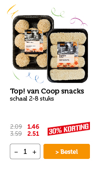 Top! van Coop snacks