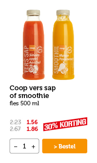 Coop vers sap of smoothie