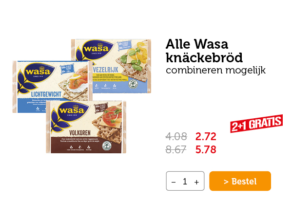 Alle Wasa knäckebröd