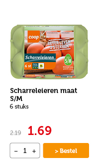 Scharreleieren maat S/M