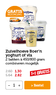 Zuivelhoeve Boer'n yoghurt of vla