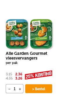 Alle Garden Gourmet vleesvervangers