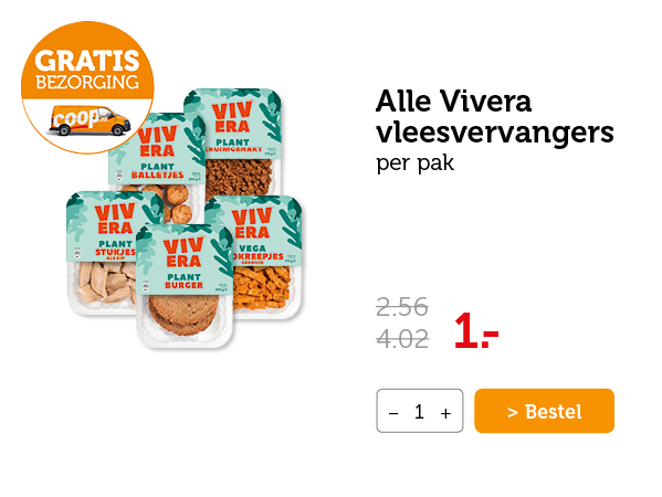 Alle Vivera vleesvervangers