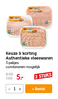 Keuze & korting Authentieke vleeswaren