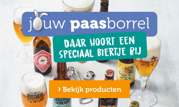 JOUW PAASBORREL | DAAR HOORT EEN SPECIAAL BIERTJE BIJ | Bekijk producten
