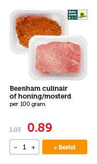 Beenham culinair of honing/mosterd