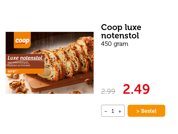 Coop luxe notenstol