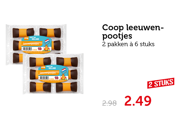 Coop leeuwenpootjes