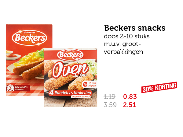 Becker snacks