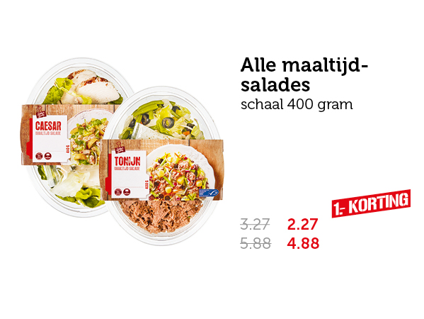 Alle maaltijdsalades