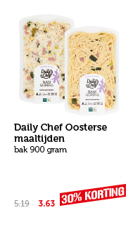 Daily Chef Oosters maaltijden