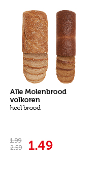 Alle Molenbrood volkoren