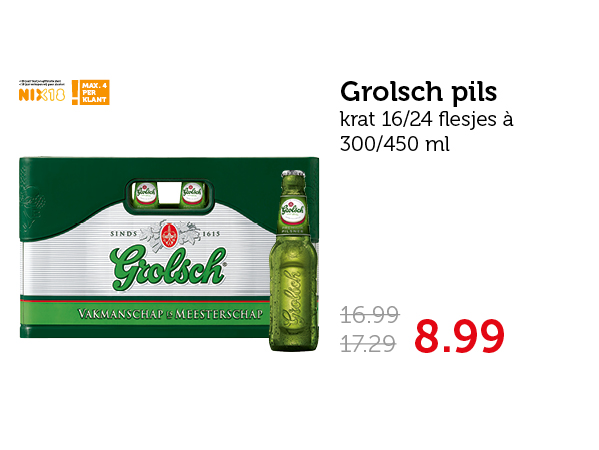 Grolsch pils