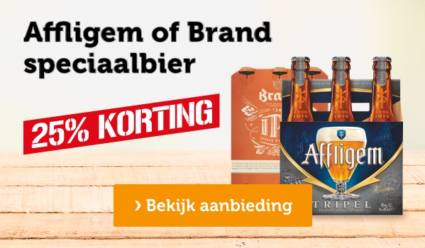 Affligem of Brand speciaalbier | 25% KORTING | Bekijk aanbieding