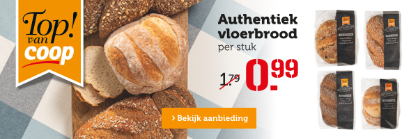 Authentiek vloerbrood | Van 1.79 voor 0.99 | Bekijk aanbieding