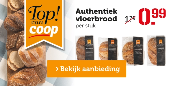 Authentiek vloerbrood | Van 1.79 voor 0.99 | Bekijk aanbieding