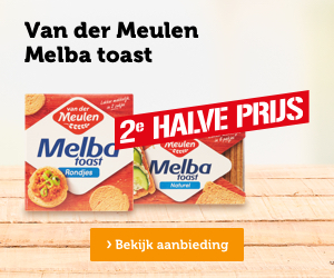 Van der Meulen Melba toast | 2e HALVE PRIJS | Bekijk aanbieding