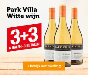 Park Villa Witte wijn | 3+3 | 6 HALEN = 3 BETALEN | Bekijk aanbieding